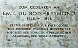 Dia-Serie Du Bois-Reymond, Emil Heinrich