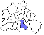 Bezirk Neukölln (Blau)